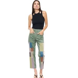 NWT Pistola Tammy High Rise Ankle Crop Jeans // 30